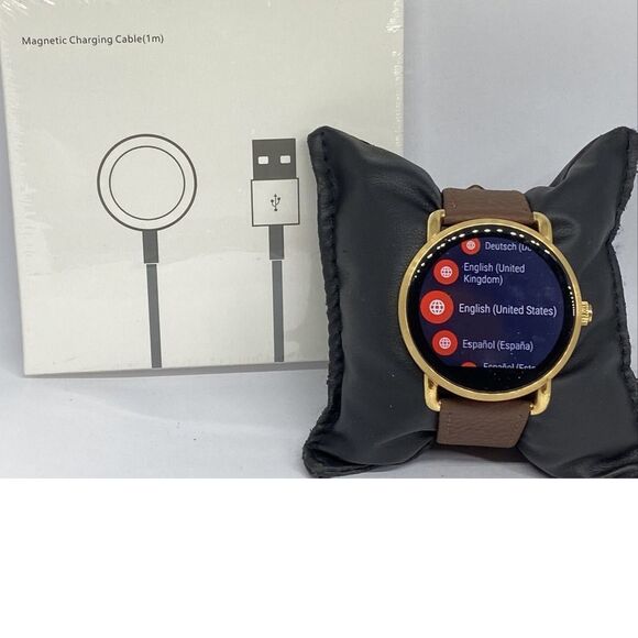 Fossil Gen 3 Authentic Genuine Smart Watch Custom Band FTW2114 CR605 - Picture 1 of 12